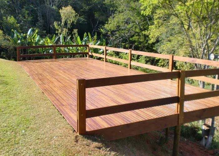 3 Deck de madeira